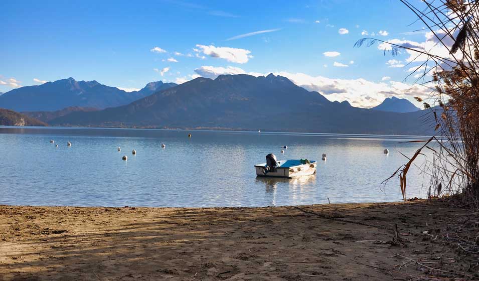 Plages d'Annecy accessibles à vélo