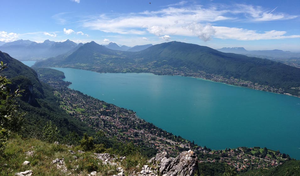 Entraînement pour une sortie longue autour du lac d’Annecy
